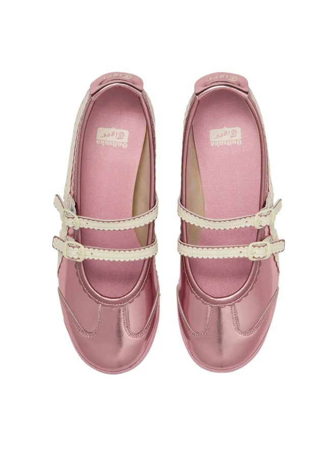 Onitsuka Tiger Mexico 66 TGRS Women’s Ballet Flats - Glossy Pink | Comfortable & Stylish Casual Mary Jane Shoes - Image 5